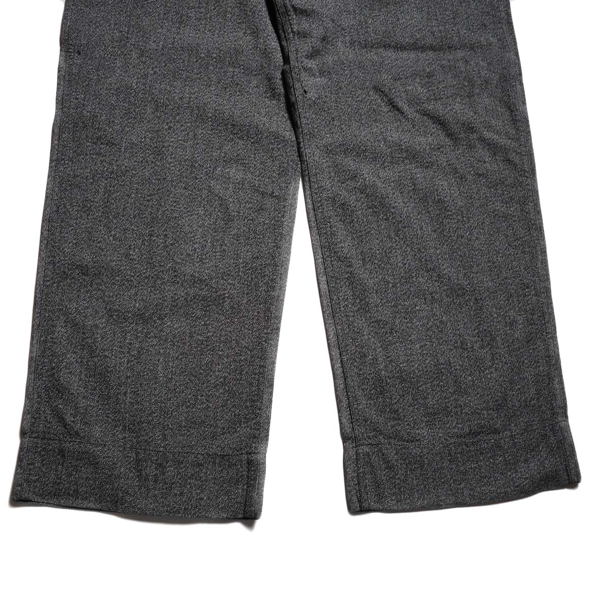 N.HOOLYWOOD COMPILE × BIG MAC / 2262-PT60-026 BLACK CHAMBRAY WORK PANTS (Black)  裾