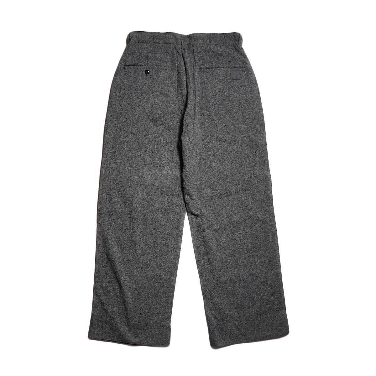 N.HOOLYWOOD COMPILE × BIG MAC / 2262-PT60-026 BLACK CHAMBRAY WORK PANTS (Black)  背面
