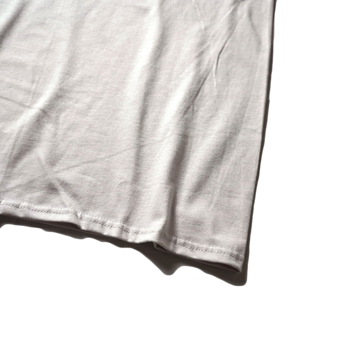 トップス n.hoolywood gray cotton herringbone N.HOOLYWOOD / 1989 Exclusive S/S Tee (Gray)