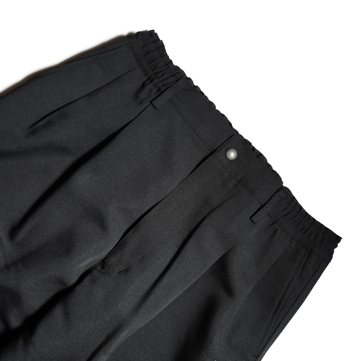 N.HOOLYWOOD / 9252-PT01-005 DOUBLE TUCK TROUSERS (Black)