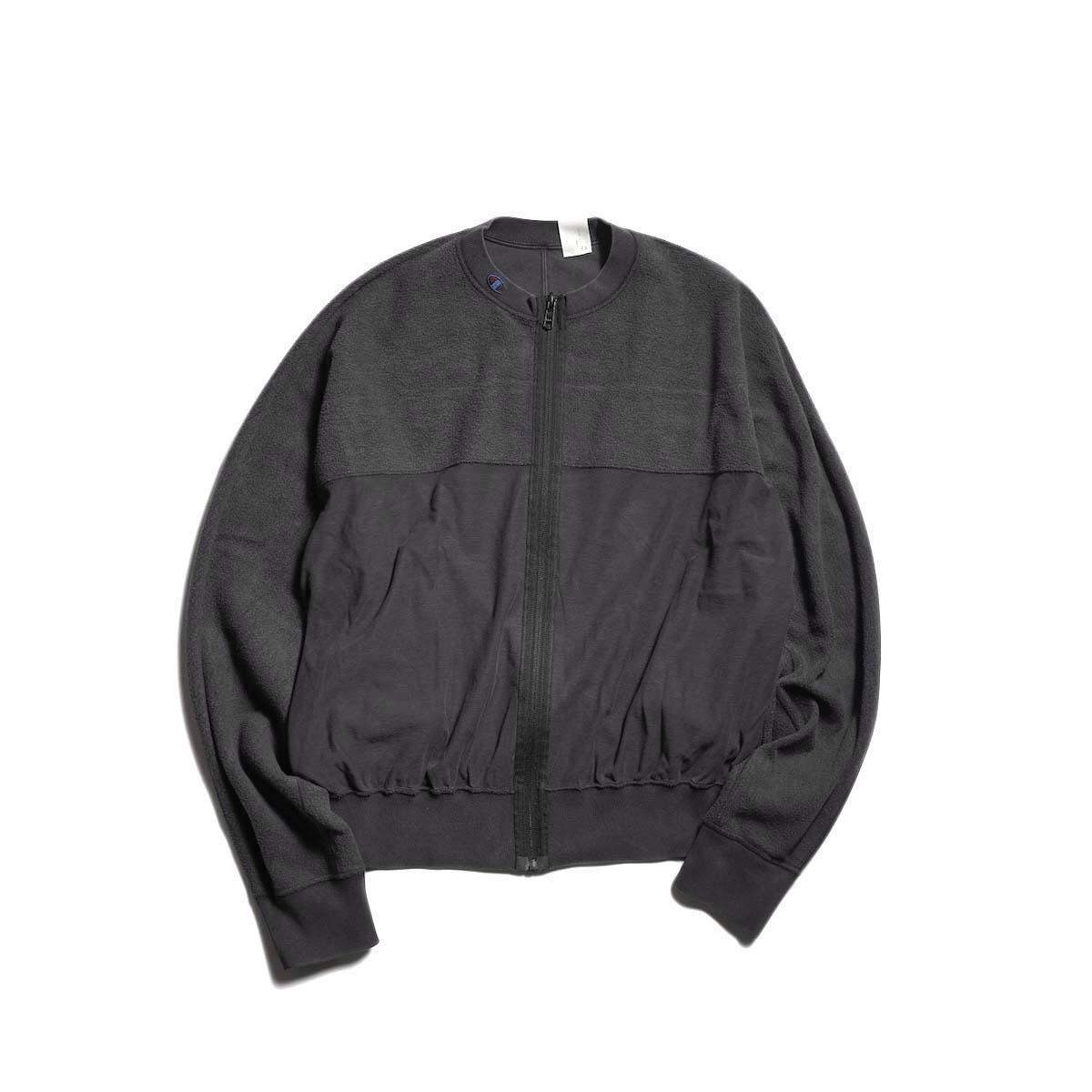 N.HOOLYWOOD × Champion / C8-D020 REVERSIBLE CARDIGAN (Charcoal)