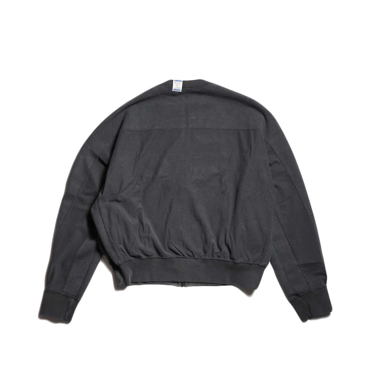 N.HOOLYWOOD × Champion / C8-D020 REVERSIBLE CARDIGAN (Charcoal)