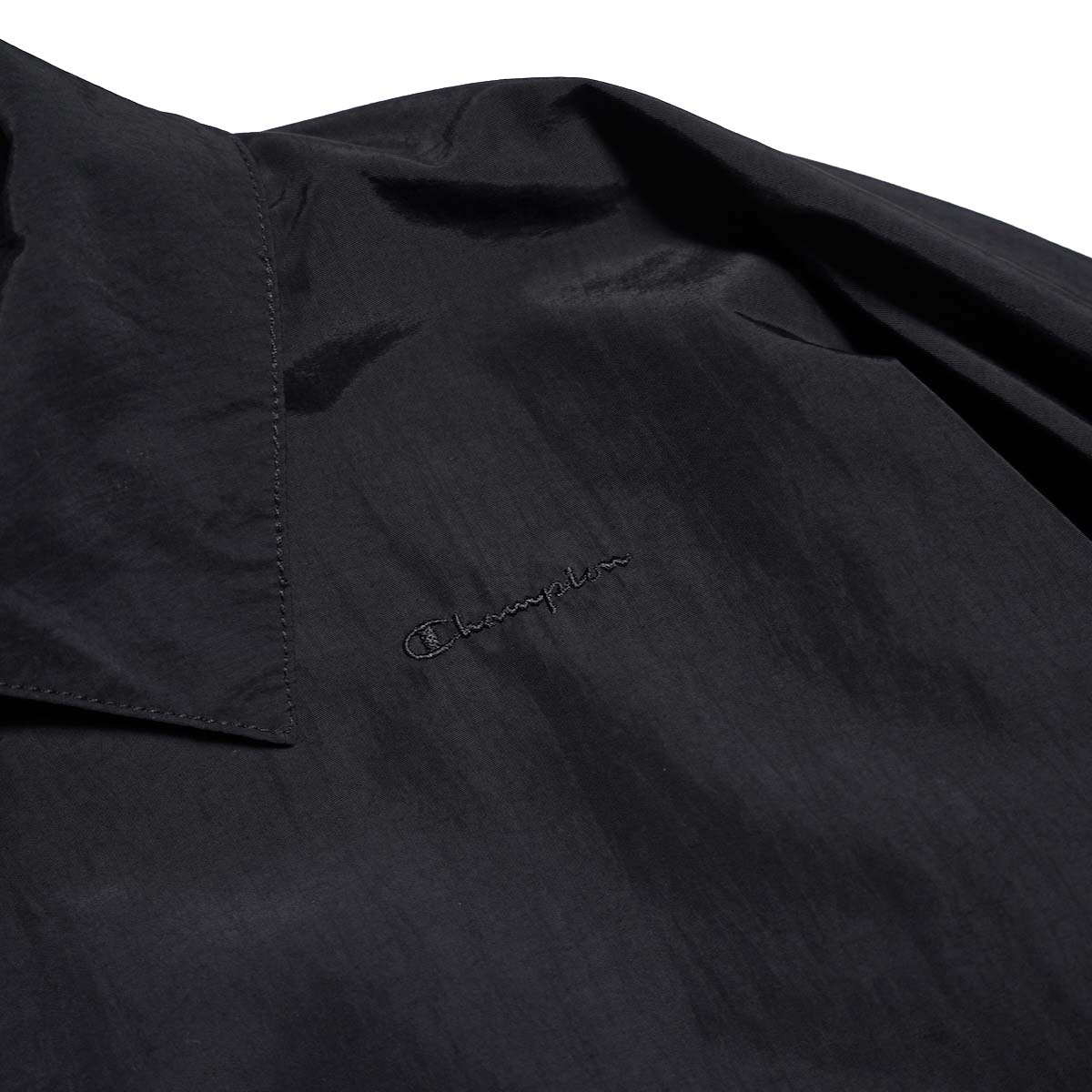N.HOOLYWOOD × Champion / C8-E611 COACH JACKET (Black) 刺繍