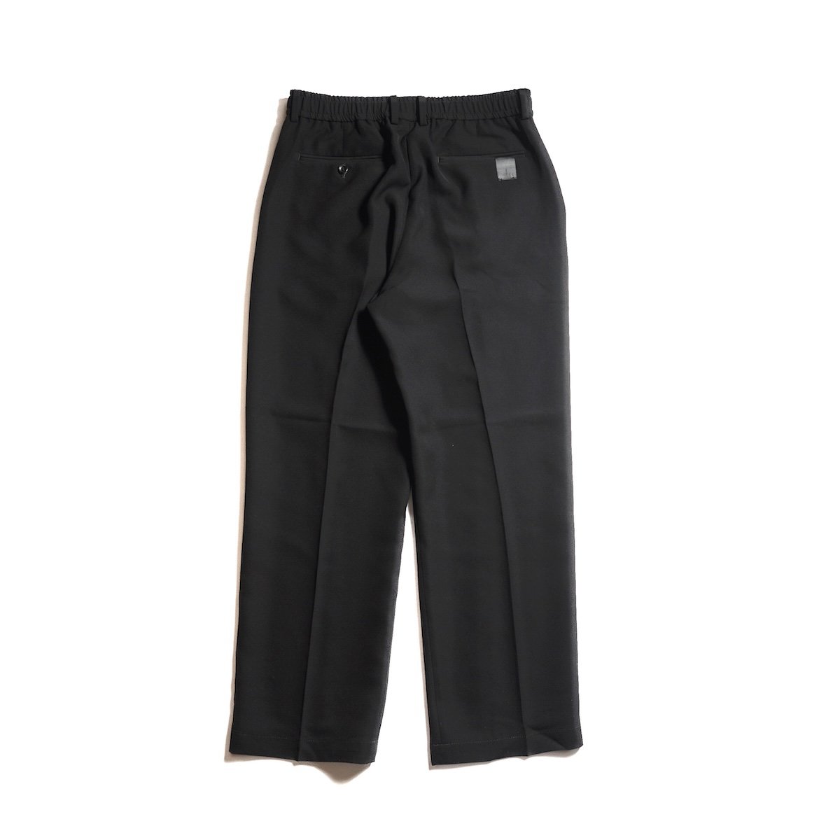 N.HOOLYWOOD ワイドテーパードスラックス Mサイズ ブラック WIDE TAPERED EASY SLACKS N.HOOLYWOOD COMPILE│N-HOOLYWOOD.COM