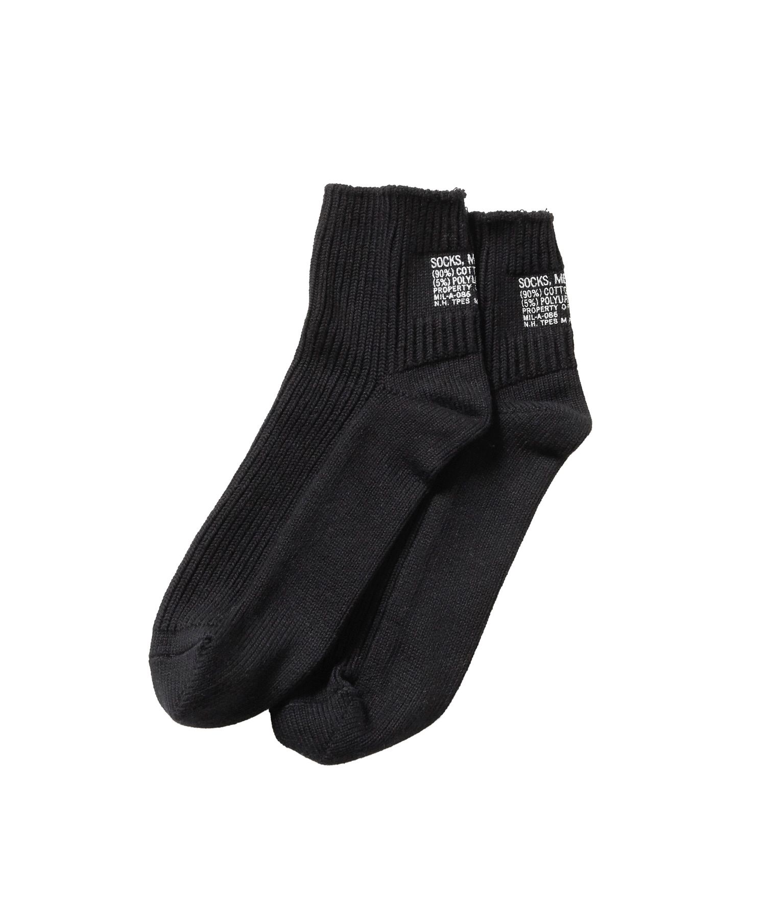 N.HOOLYWOOD / TPES-AC12 Short Socks (Black)