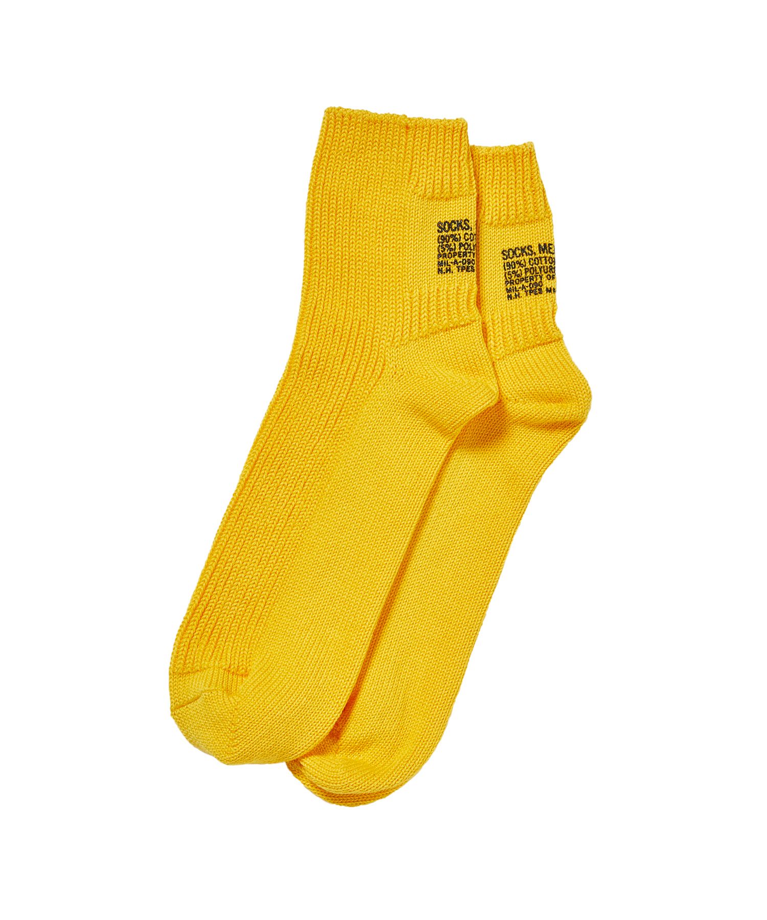 N.HOOLYWOOD / TPES-AC12 Short Socks (Yellow)