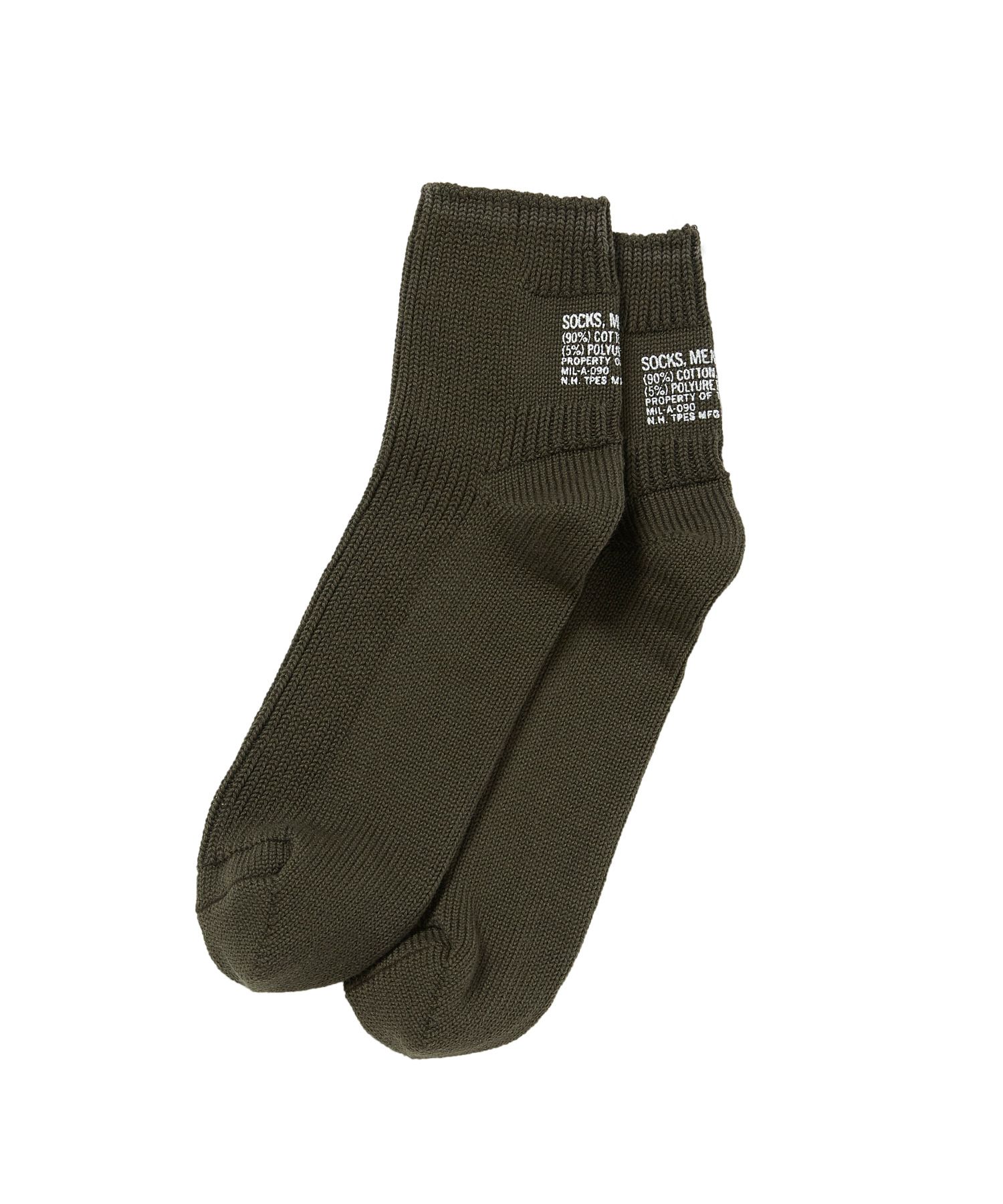 N.HOOLYWOOD / TPES-AC12 Short Socks (Khaki)