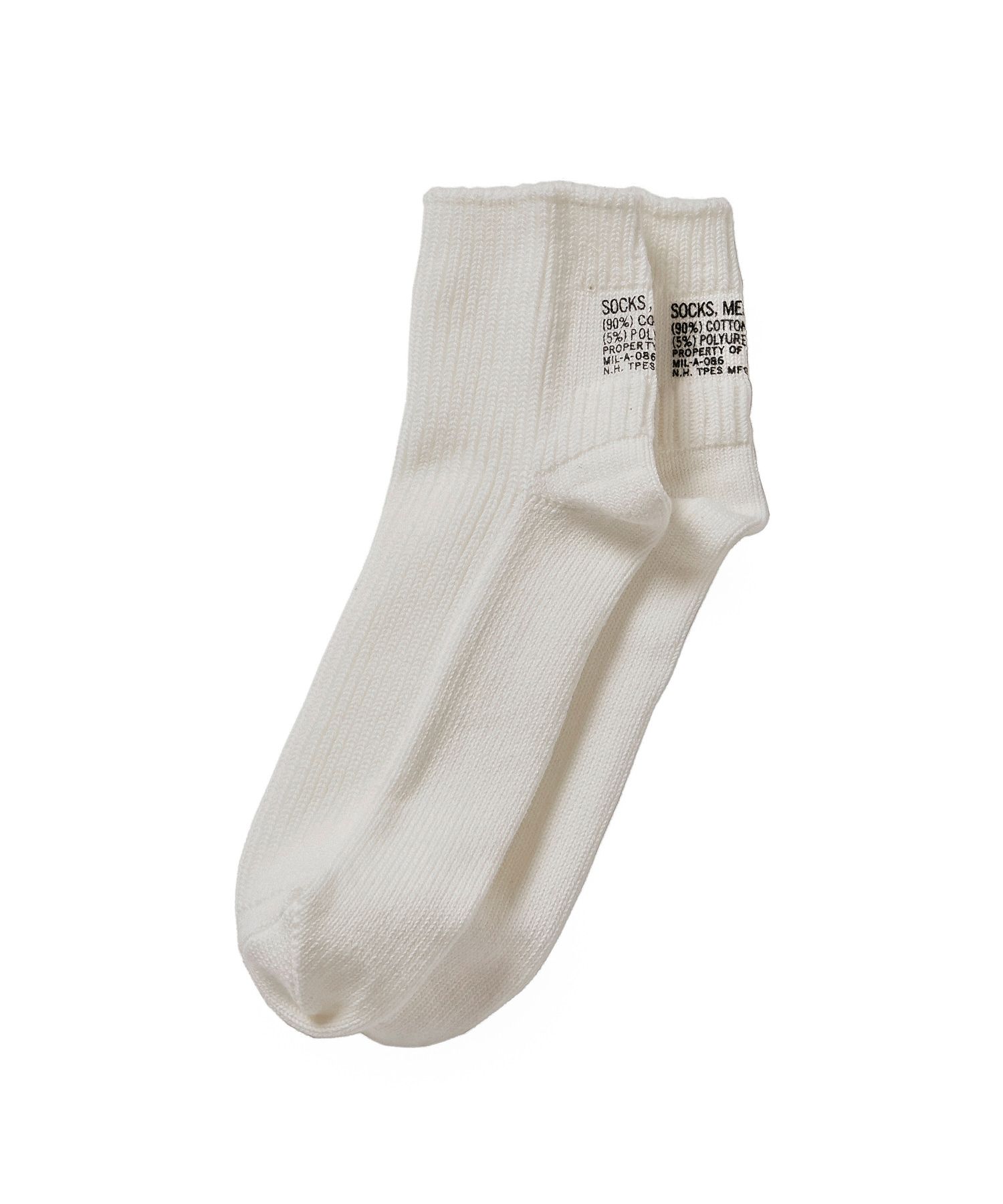 N.HOOLYWOOD / TPES-AC12 Short Socks (White)