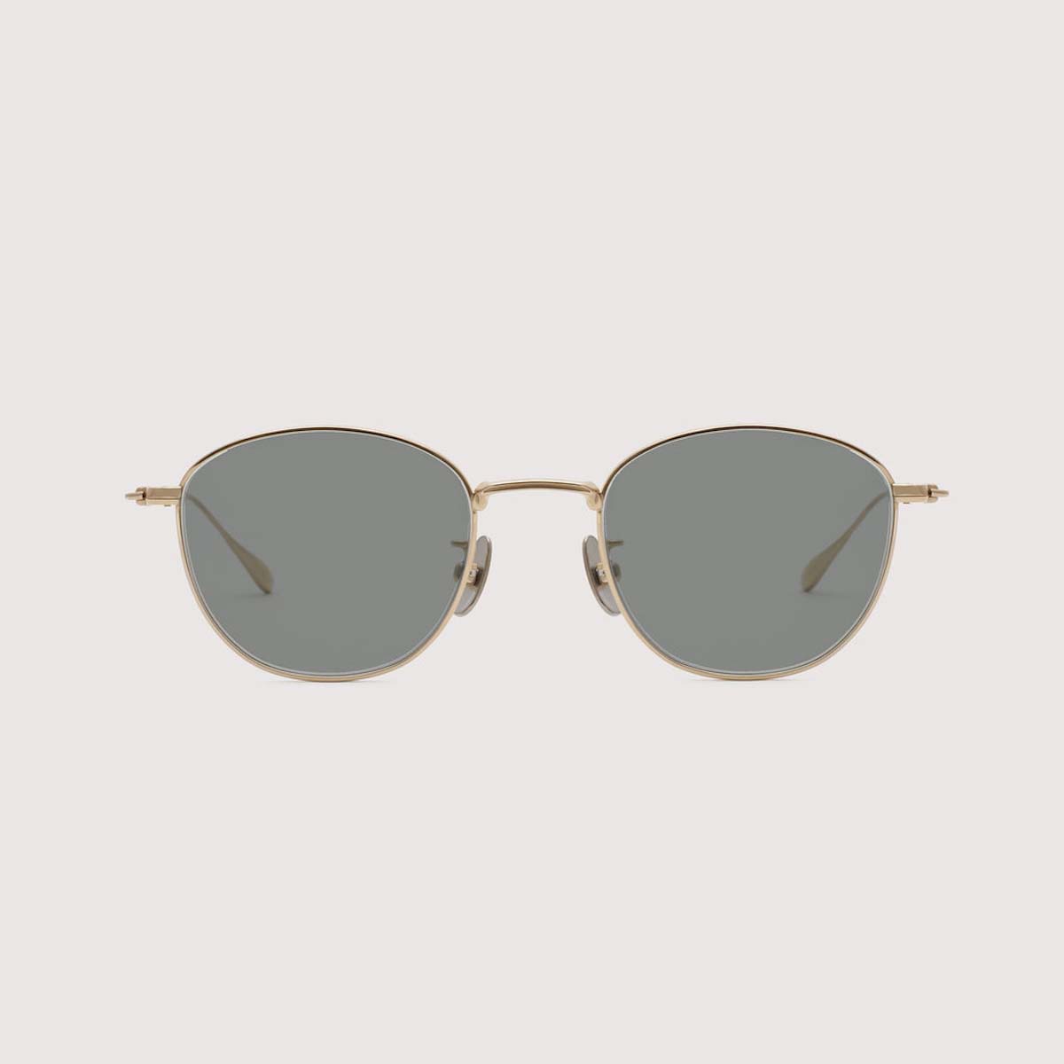 NOCHINO OPTICAL / NOCHINO-N13 "KOUGETU"#4 (CHAMPAGNE GOLD × GREY GREEN to D.GREY 調光レンズ) レンズカラー②