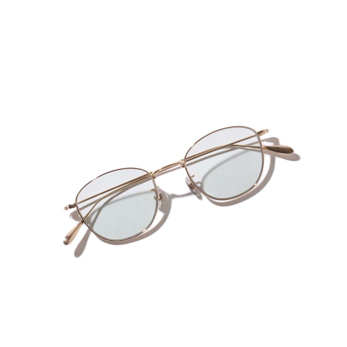 NOCHINO OPTICAL / NOCHINO-N13 "KOUGETU"#4 (CHAMPAGNE GOLD × GREY GREEN to D.GREY 調光レンズ) イメージ