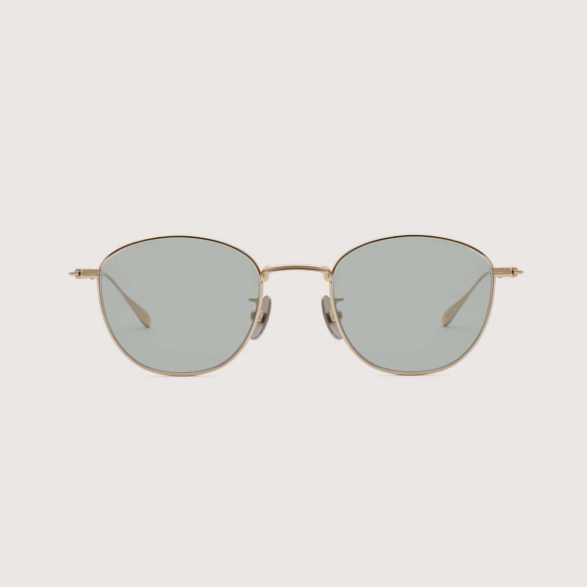 NOCHINO OPTICAL / NOCHINO-N13 "KOUGETU"#4 (CHAMPAGNE GOLD × GREY GREEN to D.GREY 調光レンズ) レンズカラー①