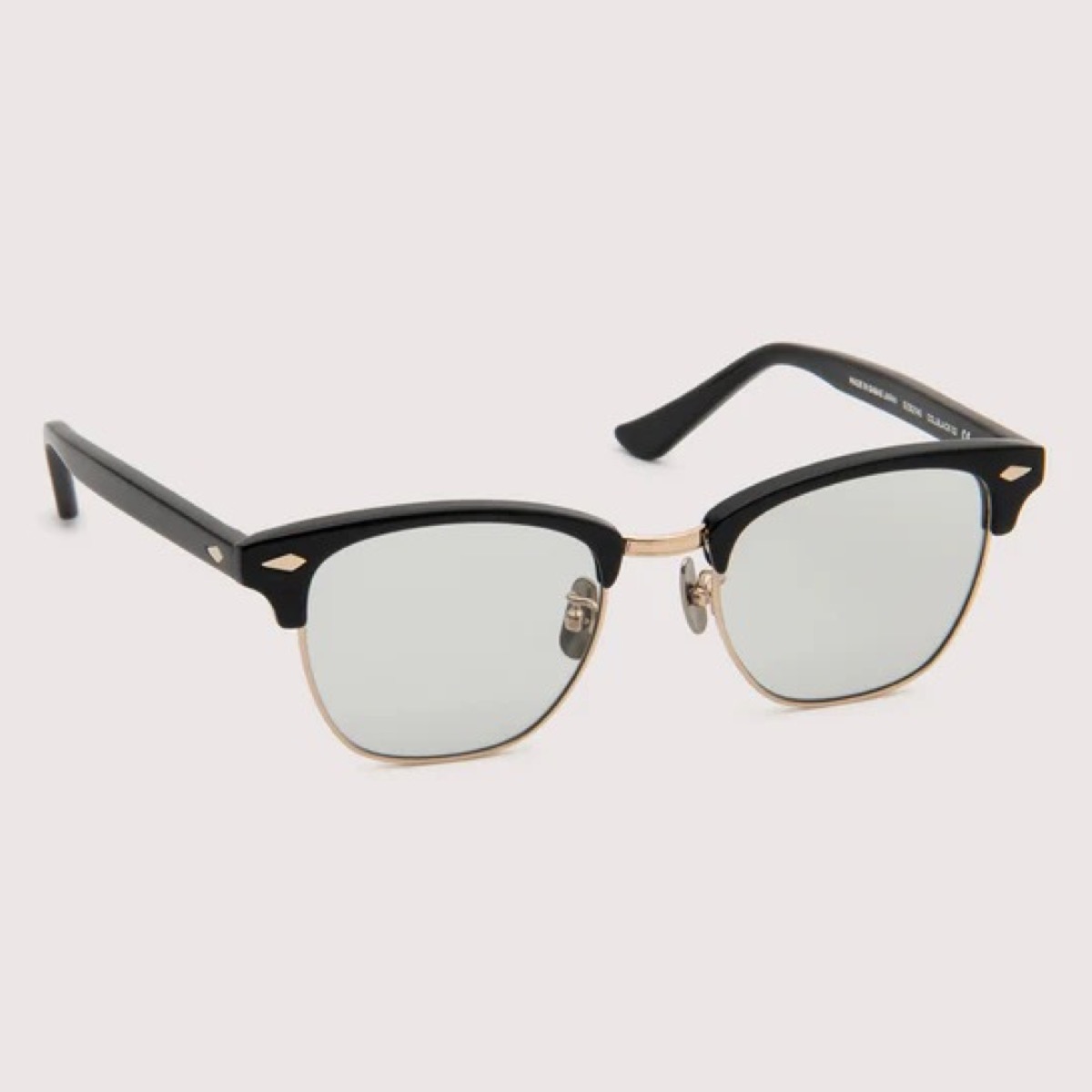 NOCHINO OPTICAL / NOCHINO-N4 &quot;YUGEN&quot; (GLOSS BLACK &amp; CHAMPAGNE GOLD × GRAY GREEN to D.GRAY 調光レンズ)