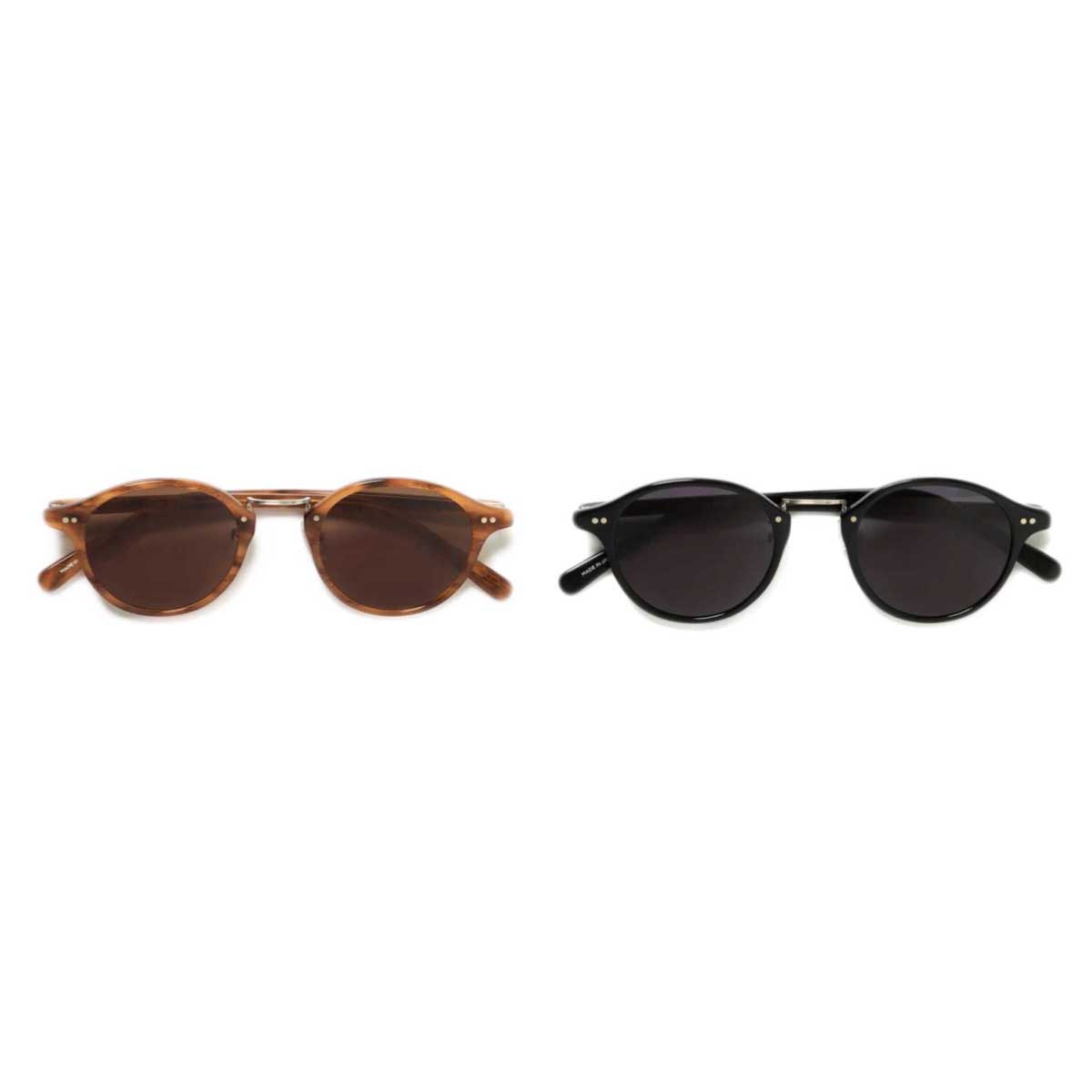 nonnative / OFFICER SUNGLASSES by KANEKO OPTICAL (Black) 