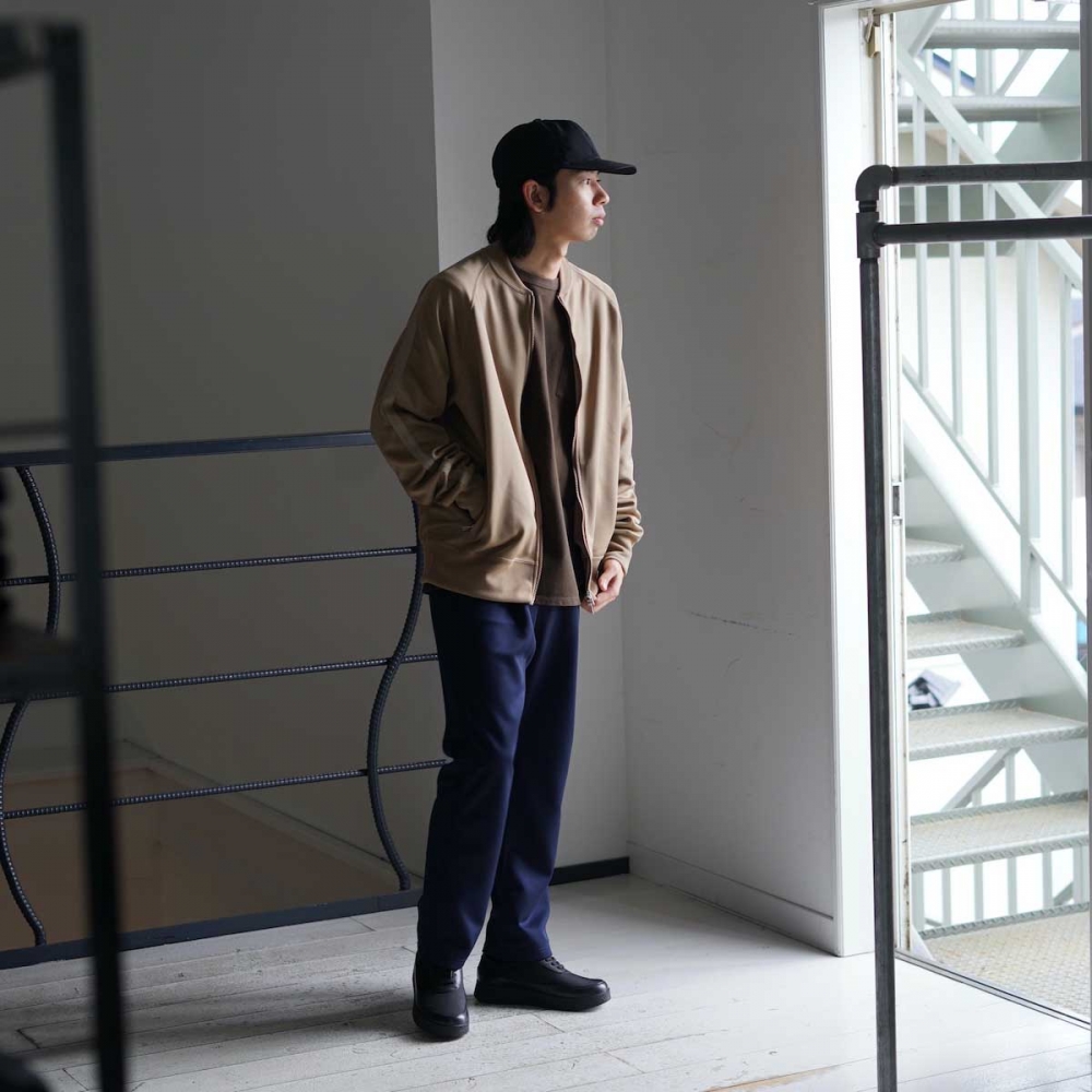 nonnative / COACH FULL ZIP BLOUSON POLY JERSEY (Dark Navy)