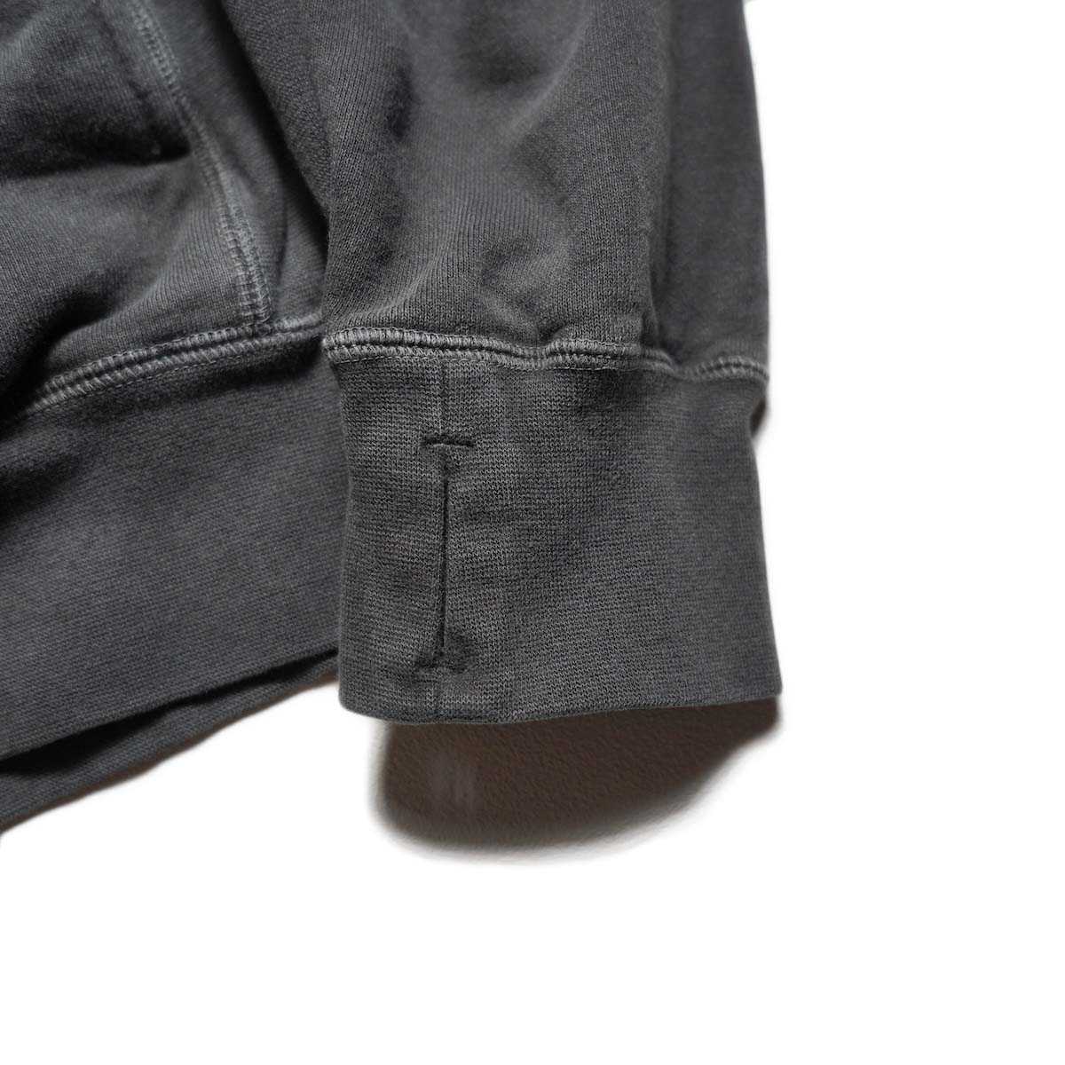 nonnative / HIKER HALF ZIP PULLOVER COTTON SWEAT PIGMENT DYE