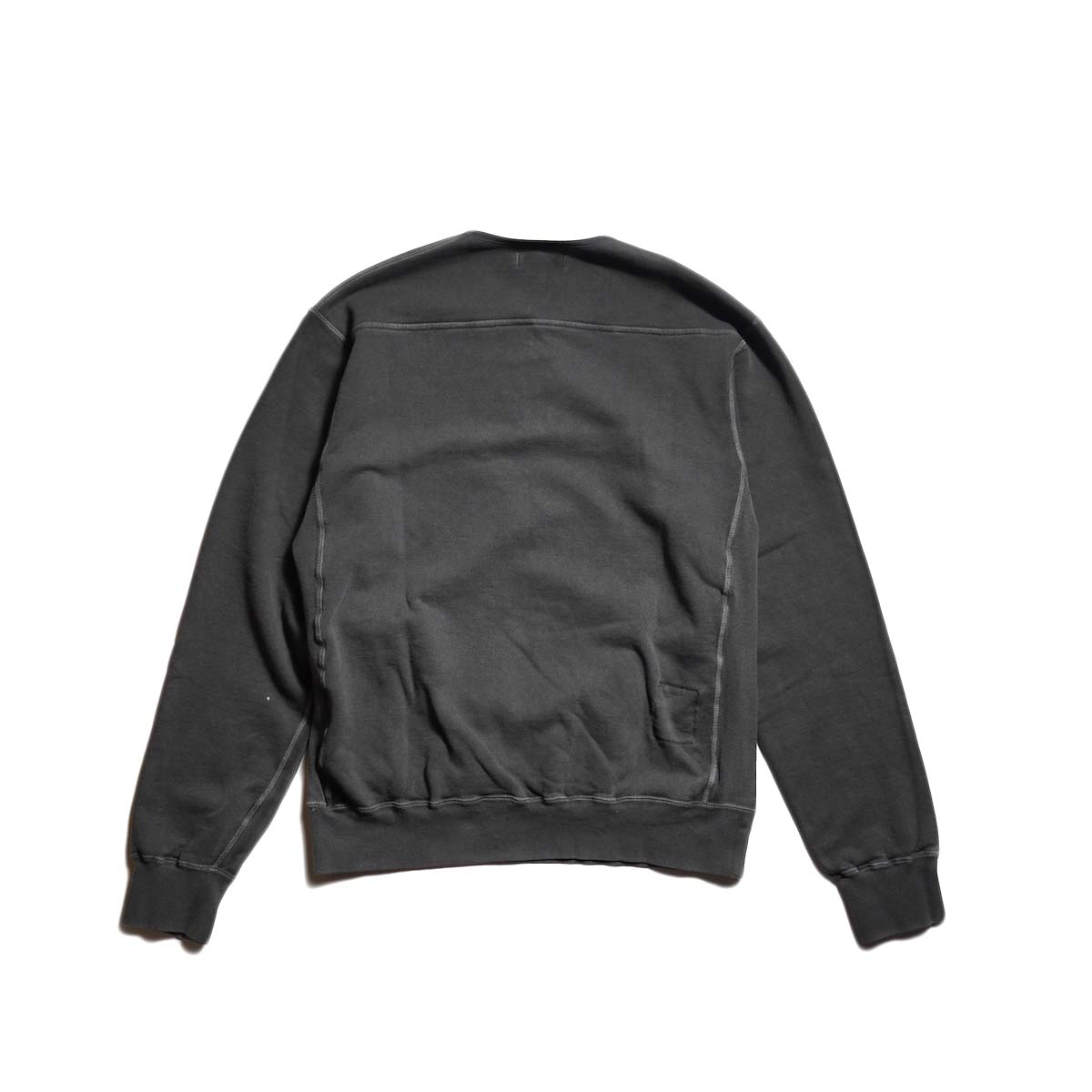 nonnative / HIKER HALF ZIP PULLOVER COTTON SWEAT PIGMENT DYE