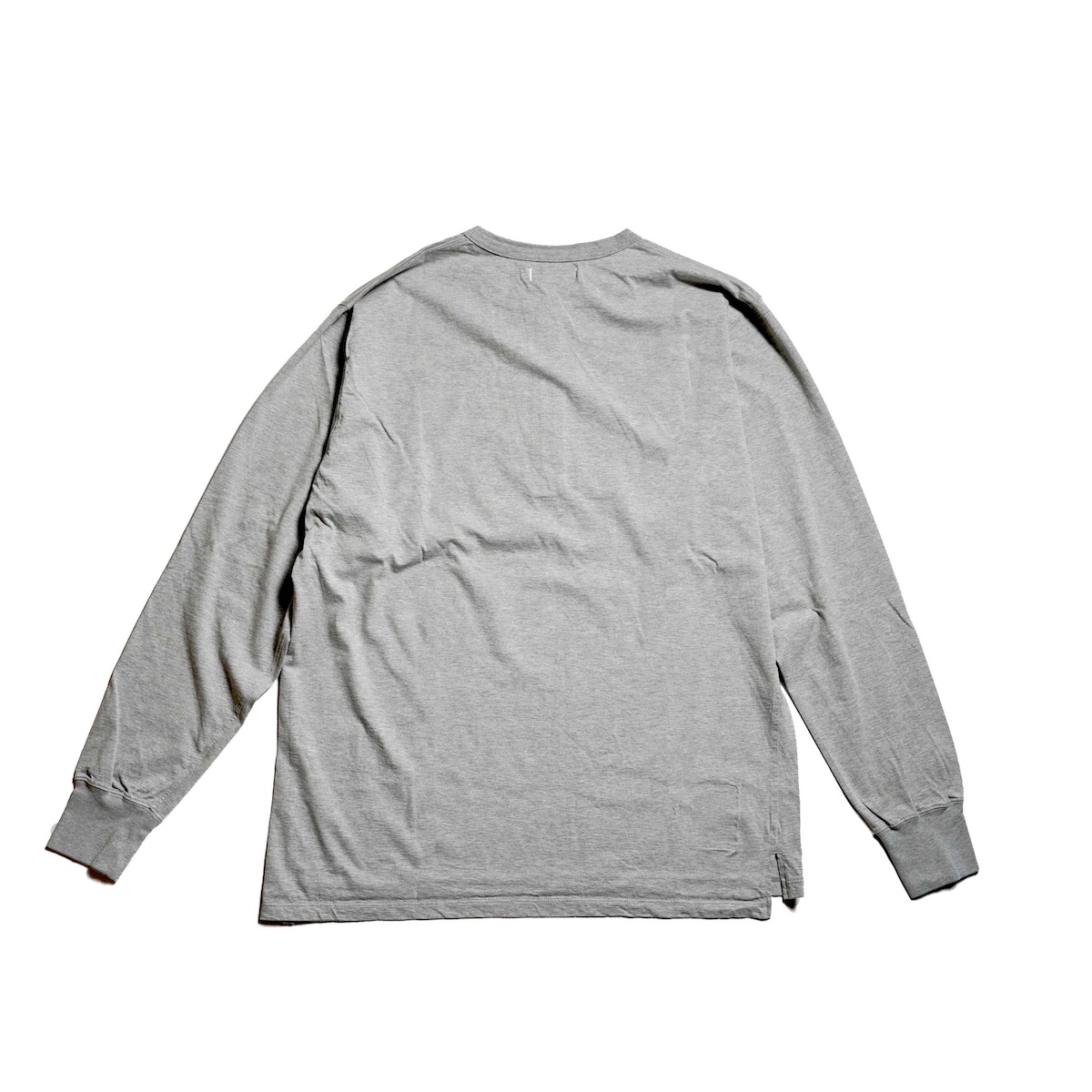 nonnative / TROOPER L/S HENRY NECK TEE COTTON JERSEY (H.Gray)