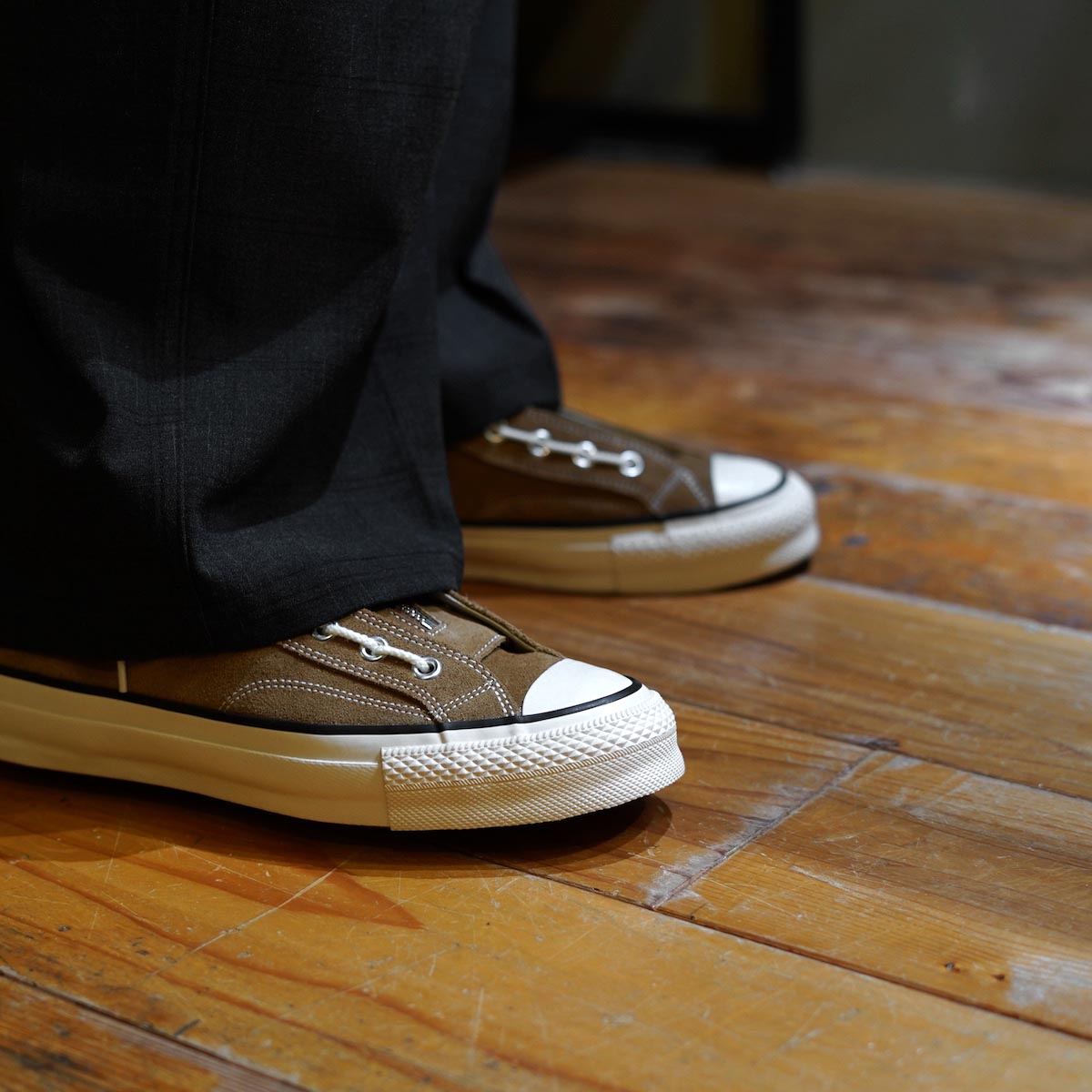 DWELLER TRAINER HI COW LEATHER 新品 Size2 nonnative DWELLER