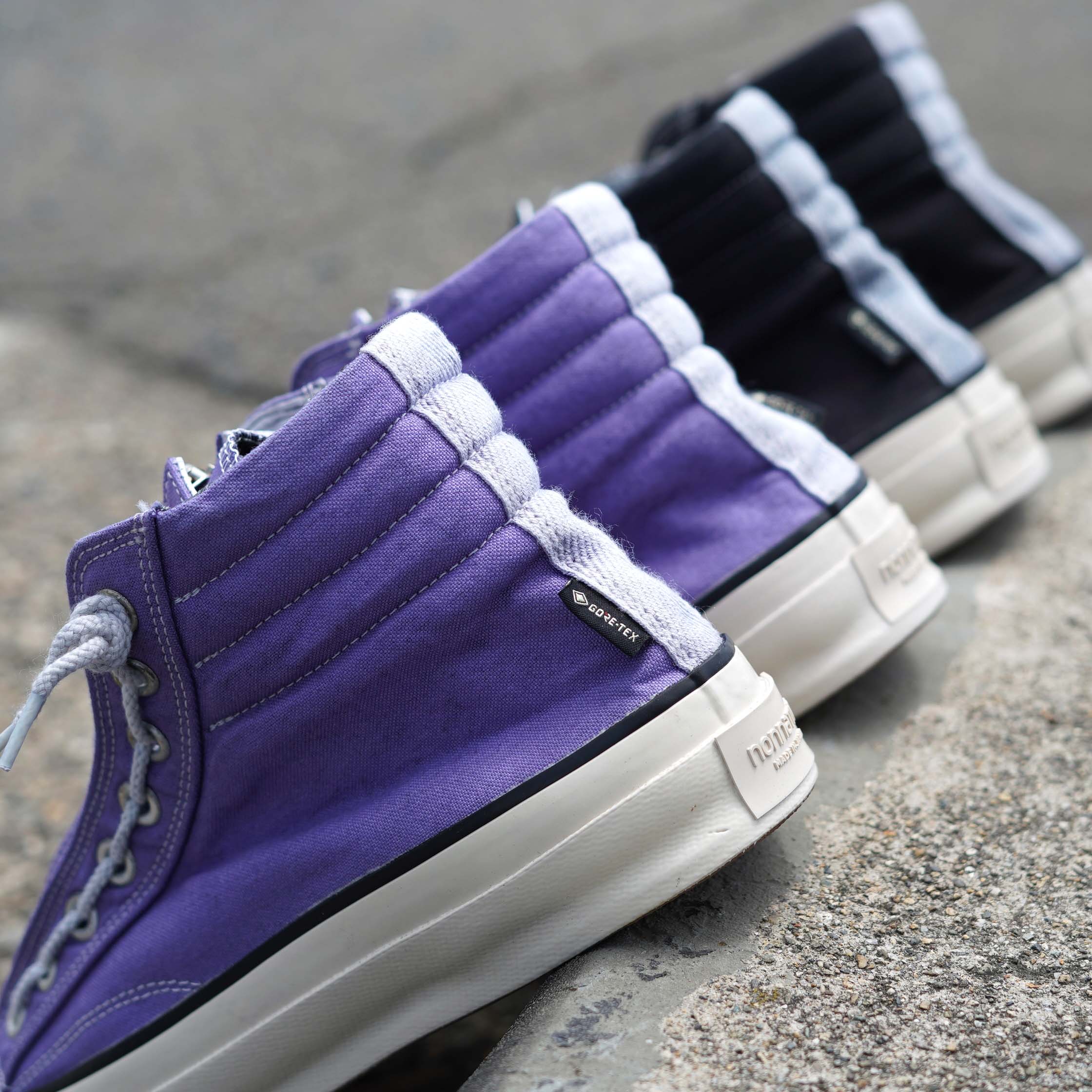 SPINGLE × nonnative / DWELLER TRAINER 2 HI COTTON CANVAS OVERDYED 