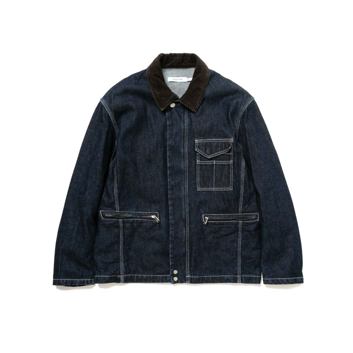 nonnative / WORKER JACKET COTTON 10oz DENIM RW (Indigo)