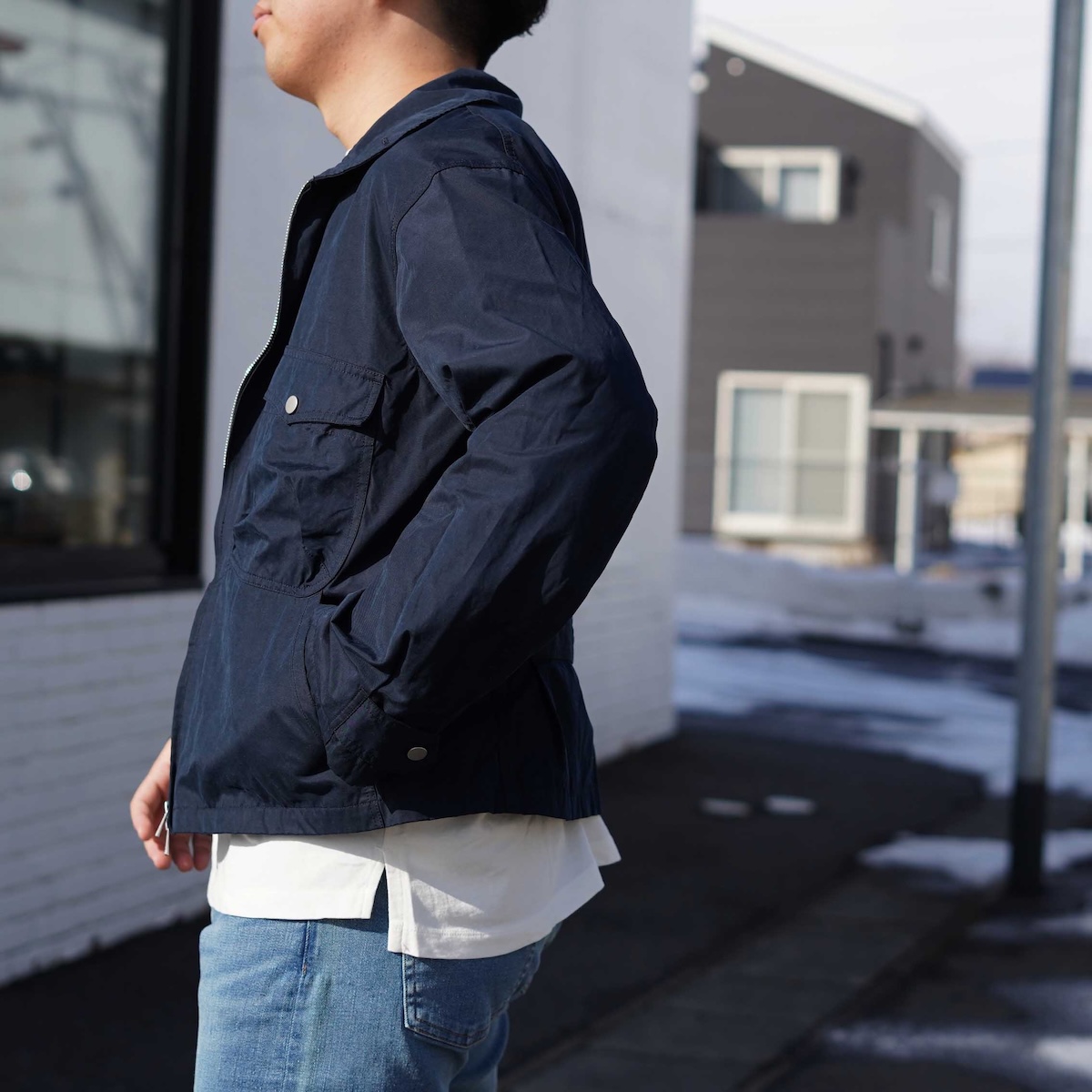 【新品】nonnative SOLDIER SHORT JACKET P/C Nonnative Soldier Short Jacket P/C Weather Dk. Navy