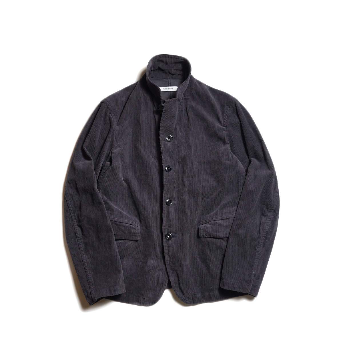 nonnative / OFFICER 5B JACKET COTTON CORD SULFUR DYE (Navy)