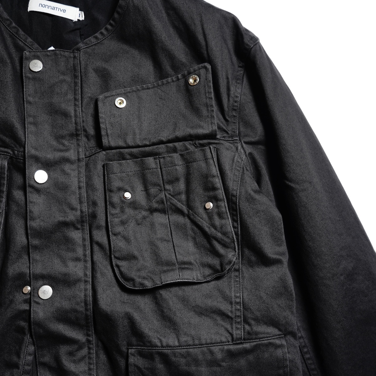 nonnative / RIDER JACKET COTTON DRILL PIGMENT DYE WITH
