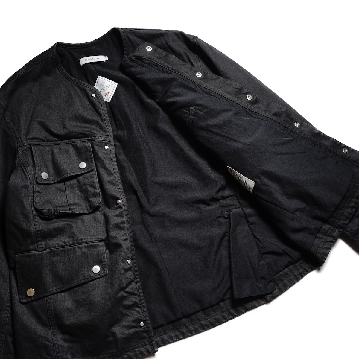 nonnative / RIDER JACKET COTTON DRILL PIGMENT DYE WITH