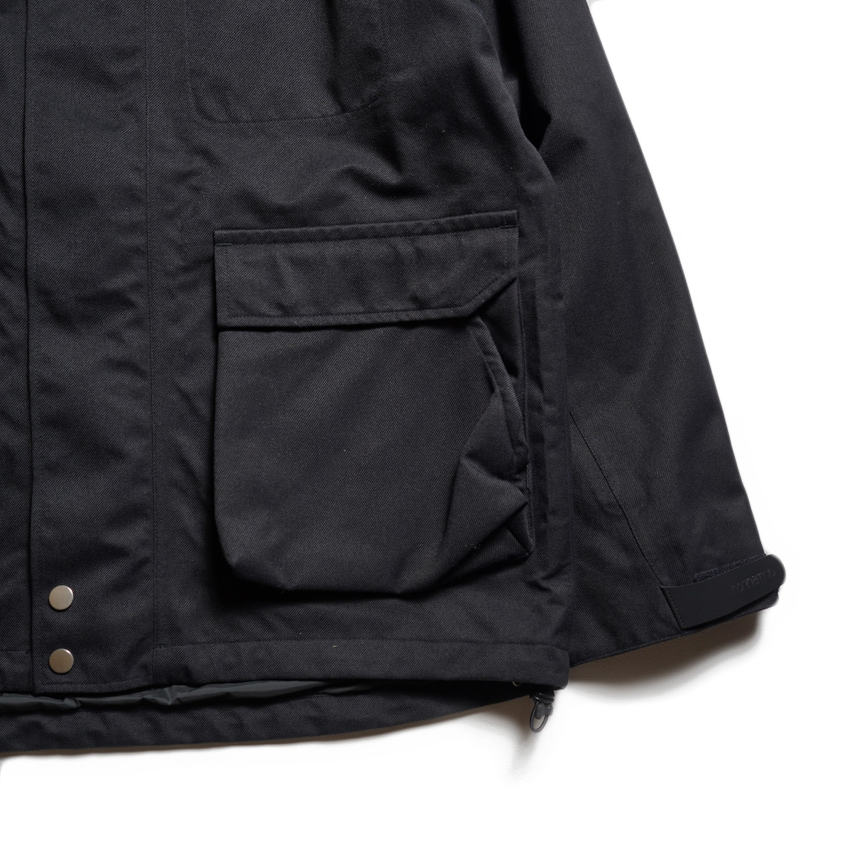 nonnative / EXPLORER JACKET N/P TWILL GORE-TEX 2L (Black)