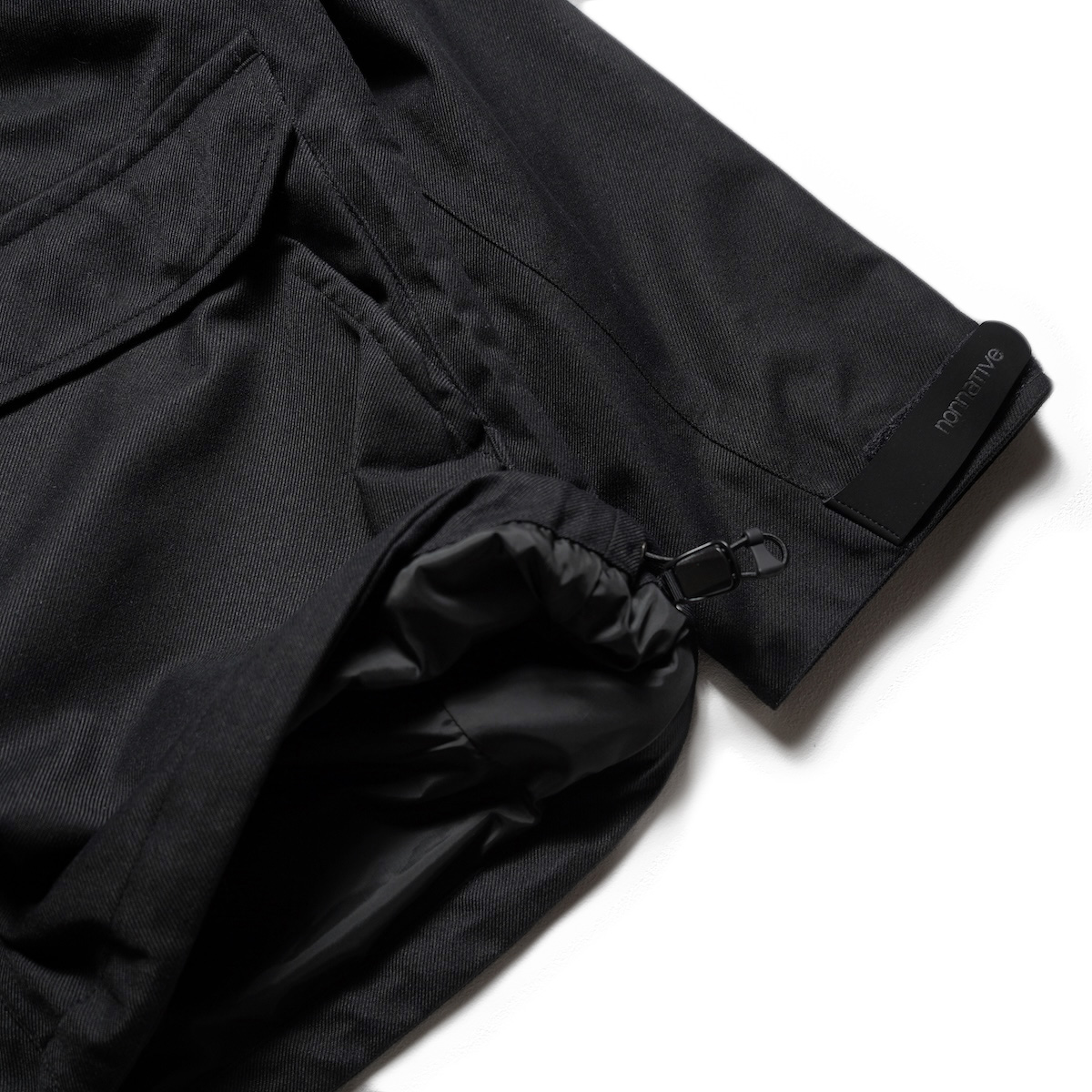 nonnative / EXPLORER JACKET N/P TWILL GORE-TEX 2L (Black)