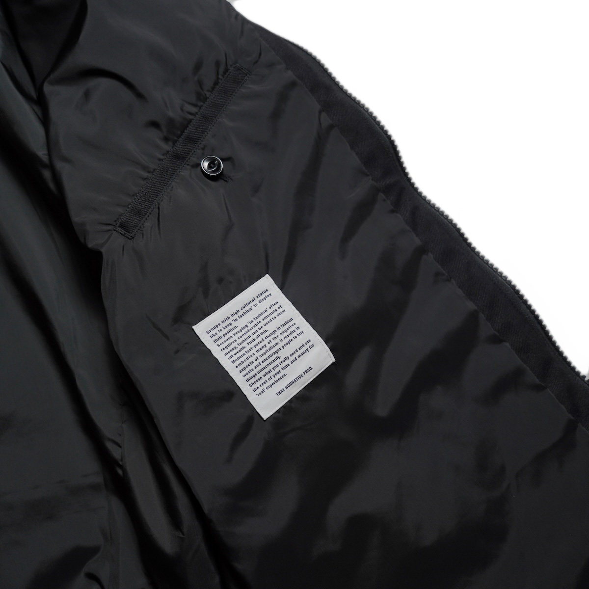 nonnative / EXPLORER JACKET N/P TWILL GORE-TEX 2L (Black)