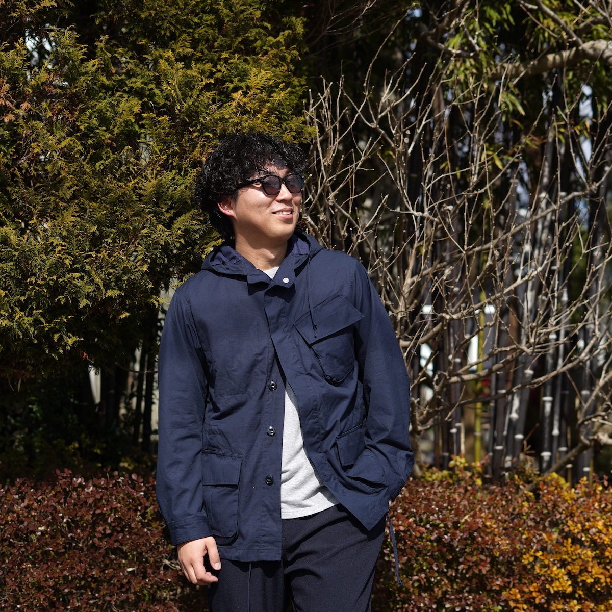 nonnative / TROOPER HOODED JACKET COTTON RIPSTOP WITH WINDSTOPPER