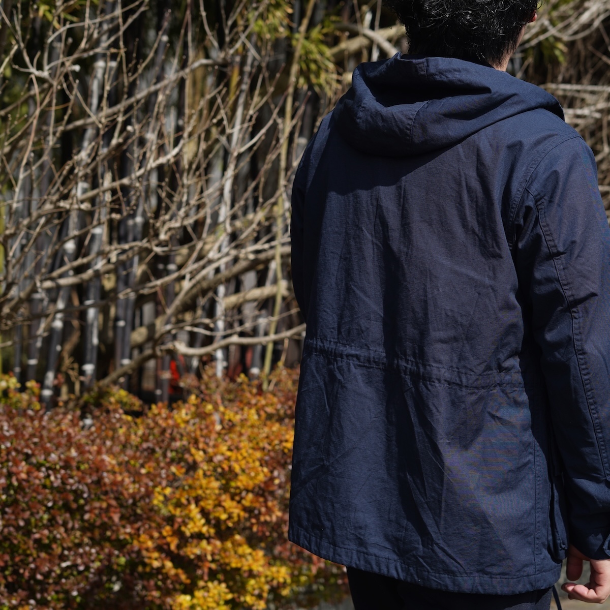 nonnative / TROOPER HOODED JACKET COTTON RIPSTOP WITH WINDSTOPPER