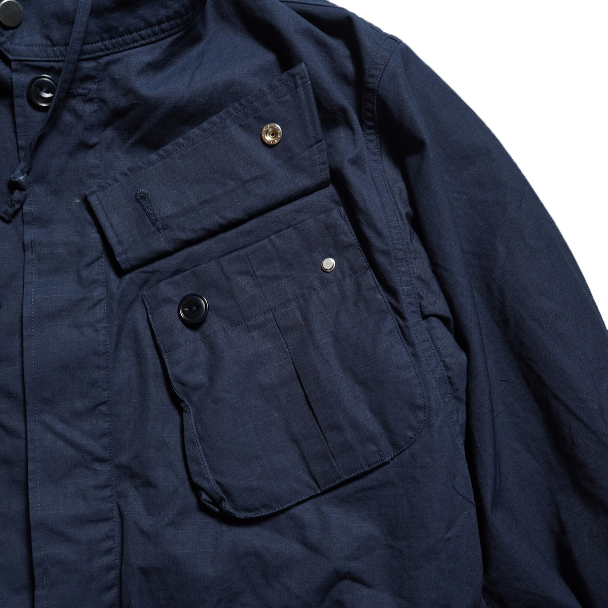 nonnative / TROOPER HOODED JACKET COTTON RIPSTOP WITH WINDSTOPPER