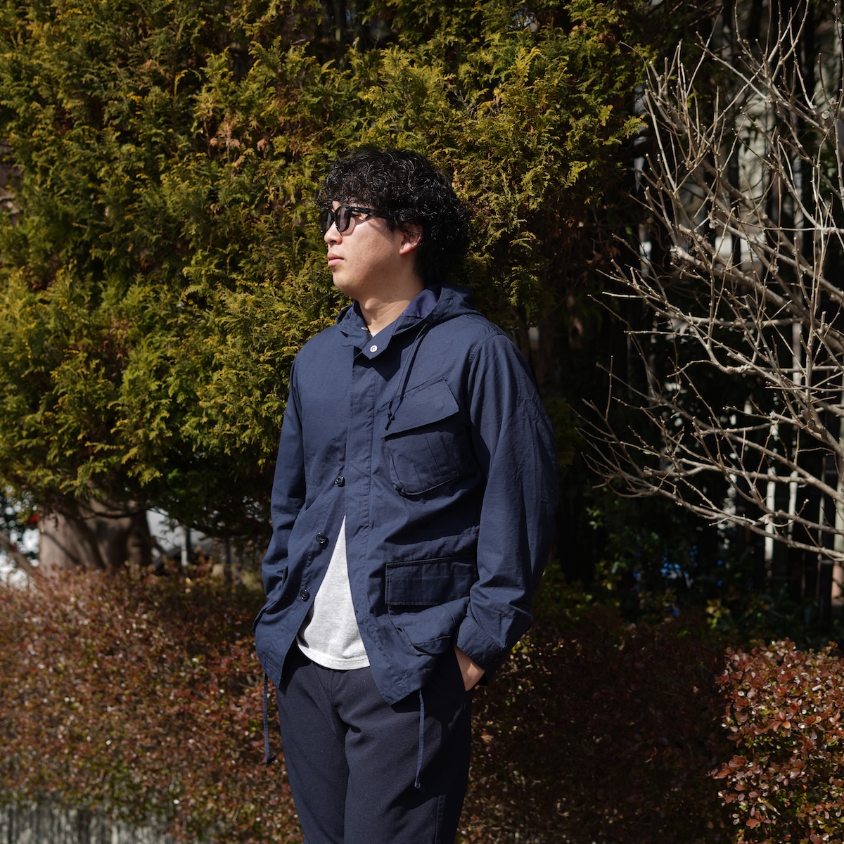 nonnative / TROOPER HOODED JACKET COTTON RIPSTOP WITH WINDSTOPPER