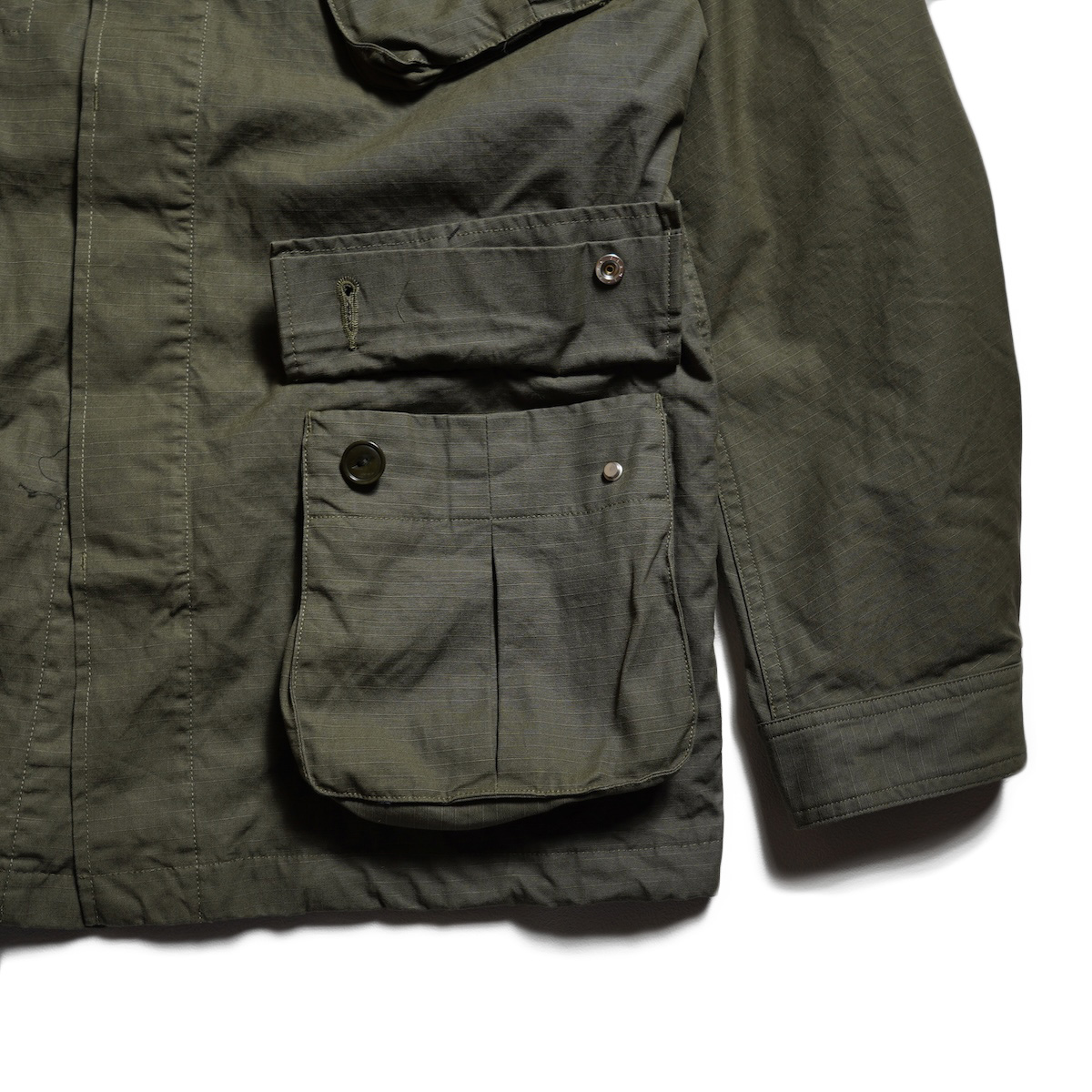 nonnative / TROOPER HOODED JACKET COTTON RIPSTOP WITH WINDSTOPPER