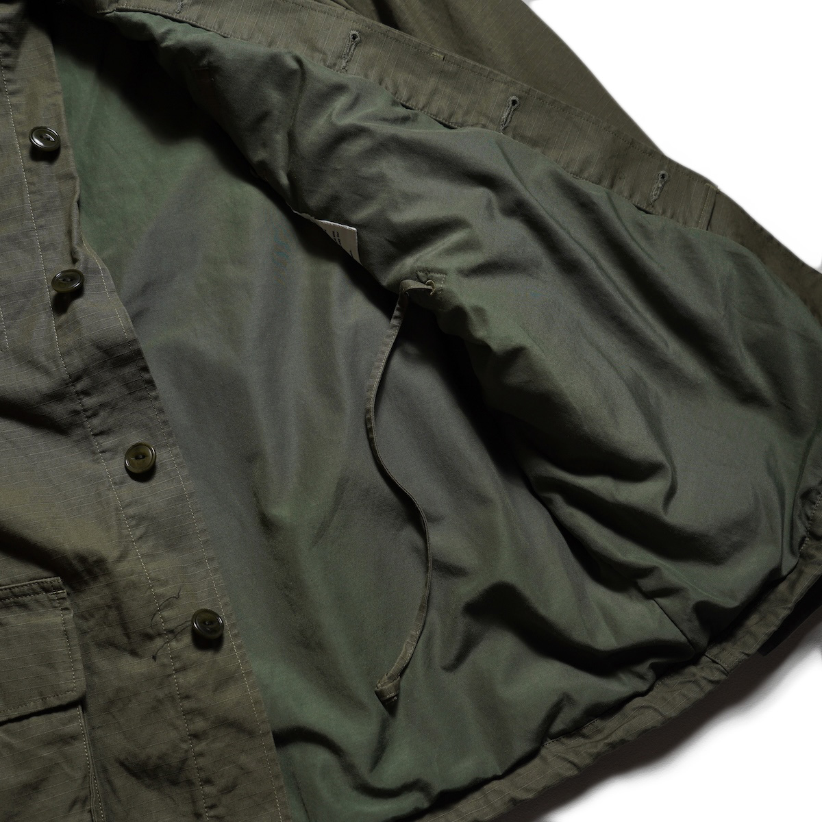 nonnative / TROOPER HOODED JACKET COTTON RIPSTOP WITH WINDSTOPPER