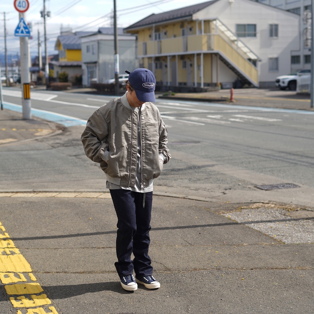 nonnative / TROOPER BLOUSON NYLON TWILL PIGMENT DYE WITH 