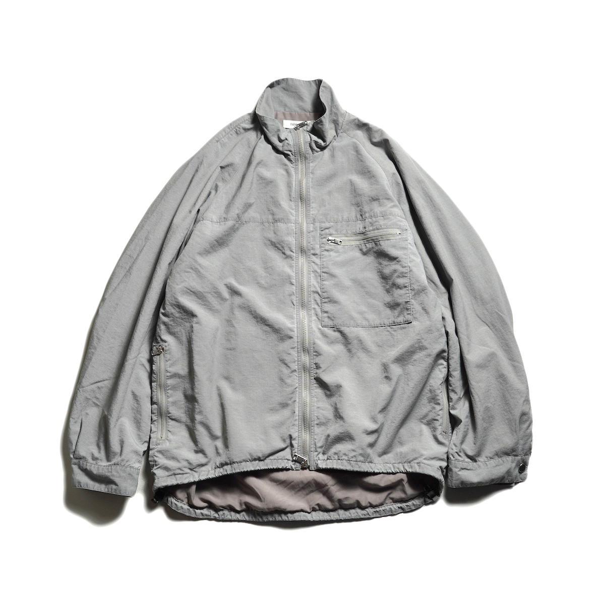 nonnative / HIKER FULL ZIP JACKET NYLON RIPSTOP PIGMENT DYE WITH