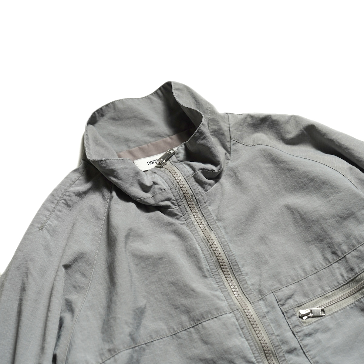 nonnative / HIKER FULL ZIP JACKET NYLON RIPSTOP PIGMENT DYE WITH