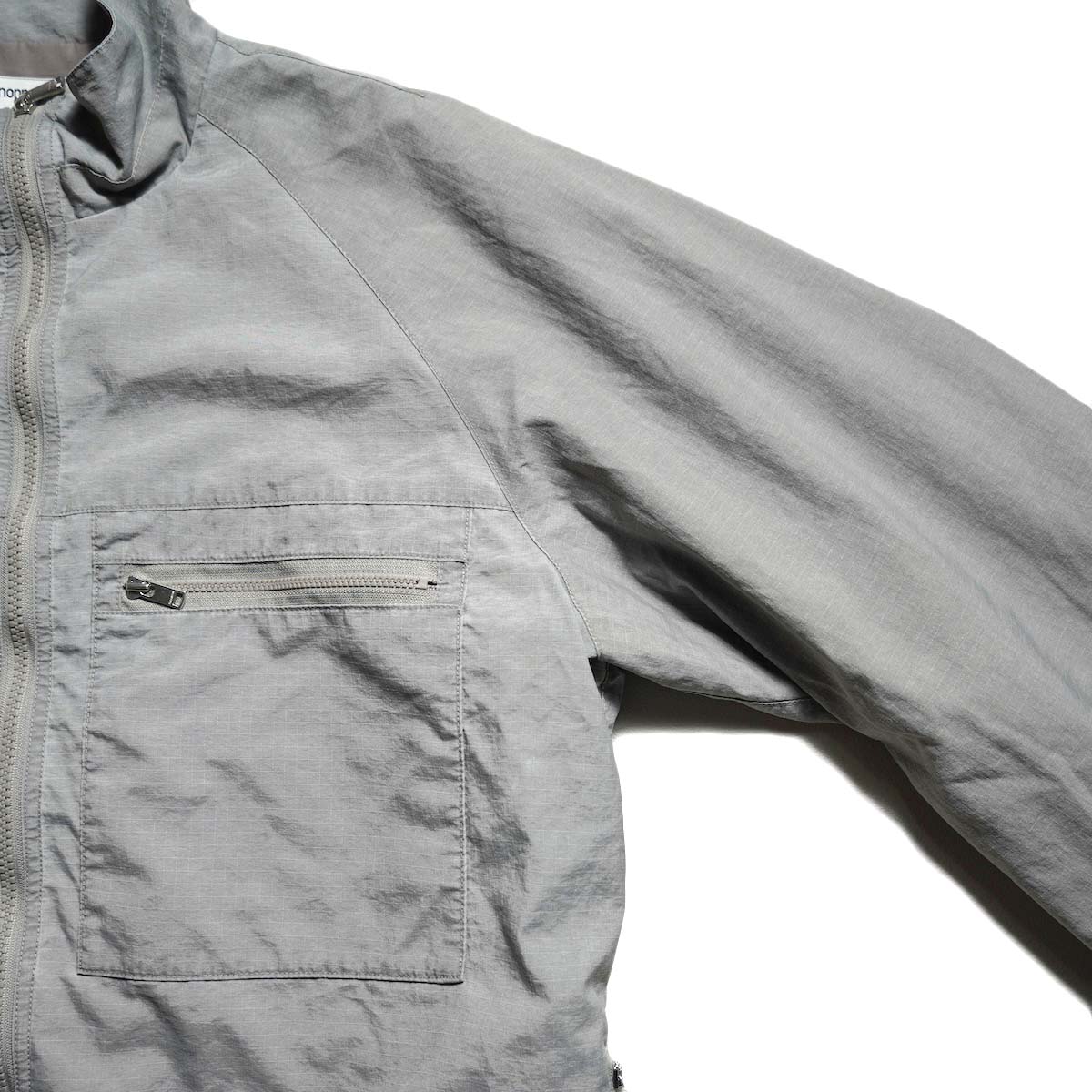 nonnative / HIKER FULL ZIP JACKET NYLON RIPSTOP PIGMENT DYE WITH 