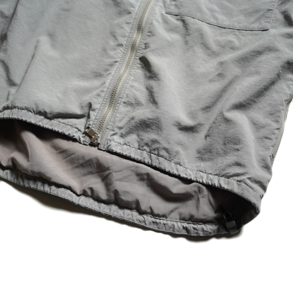 nonnative / HIKER FULL ZIP JACKET NYLON RIPSTOP PIGMENT DYE WITH