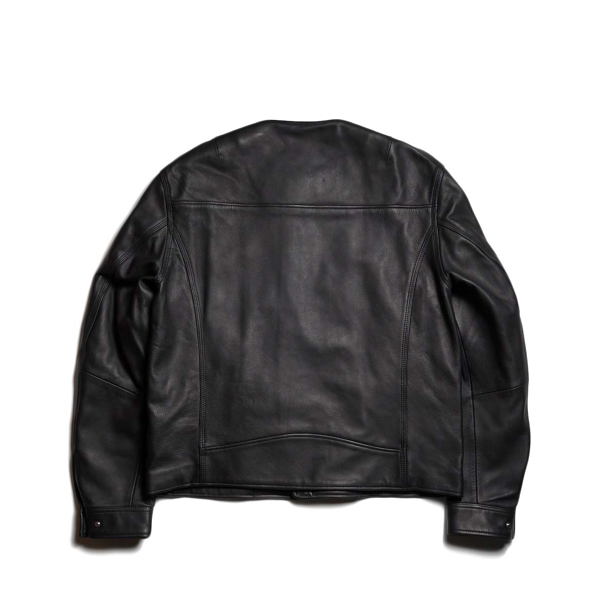 nonnative / RIDER BLOUSON SHEEP LEATHER WITH WINDSTOPPER® (Black) 背面