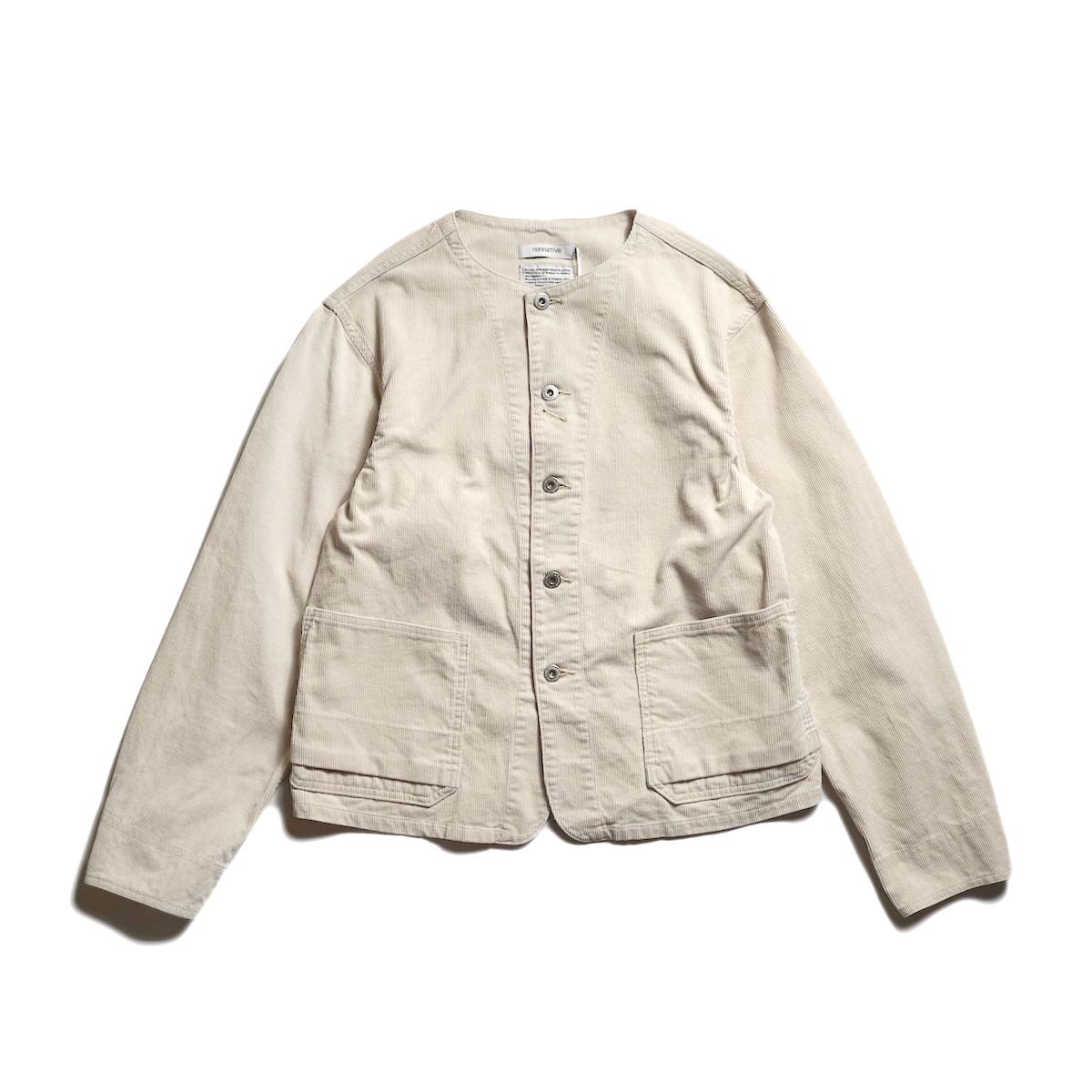 nonnative / WORKER JACKET COTTON CORD (Natural)