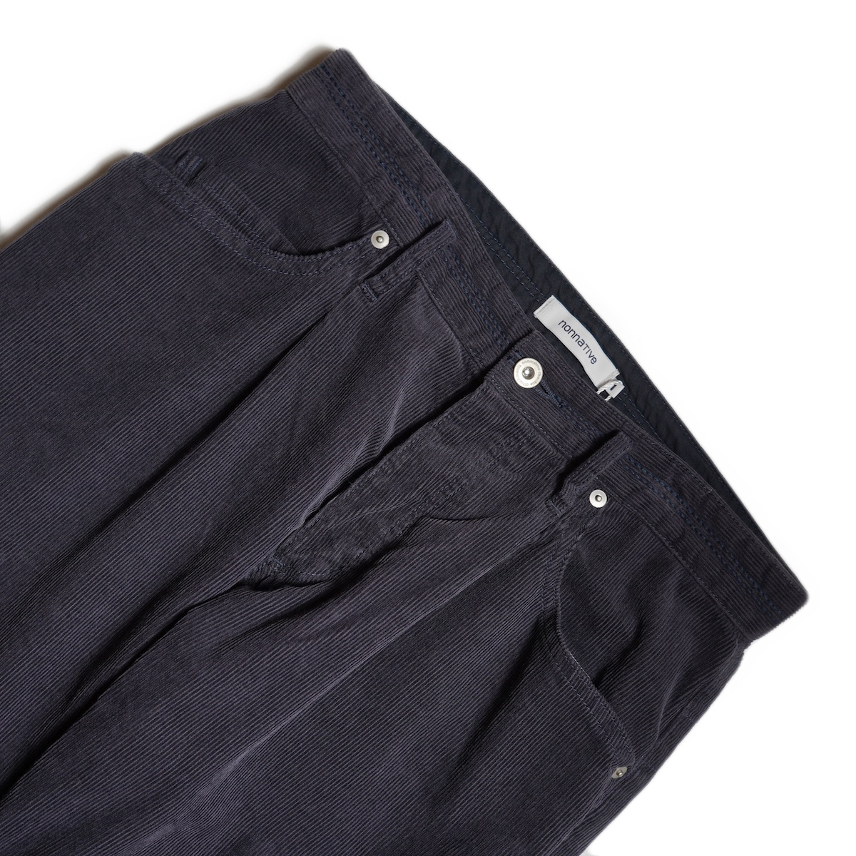 nonnative / DWELLER 5P JEANS TP COTTON CORD SULFUR DYE (Navy)