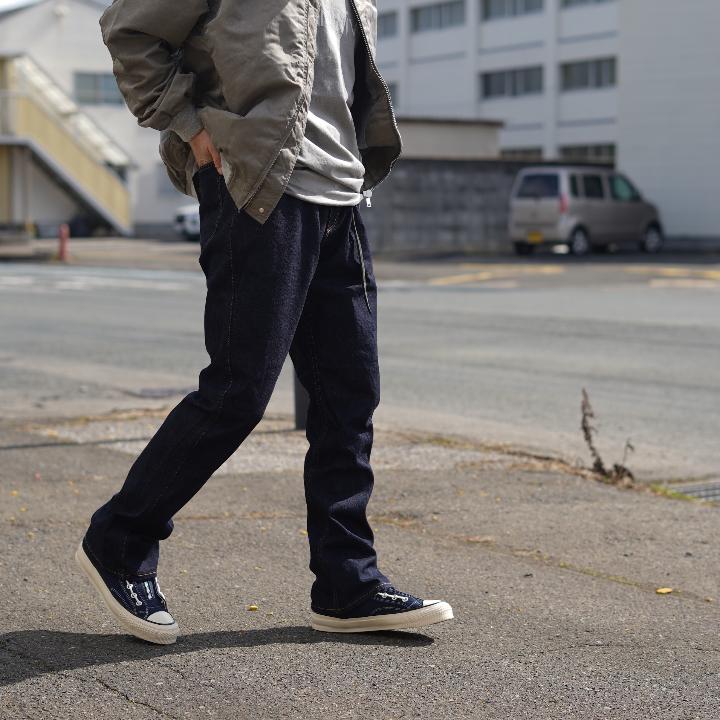 nonnative / DWELLER 5P JEANS FL COTTON 11.5oz DENIM OW (Indigo)
