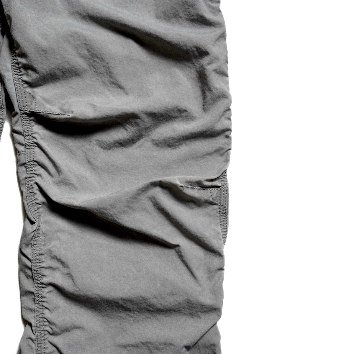 nonnative / WORKER TROUSERS NYLON OXFORD PIGMENT DYE (Gray)