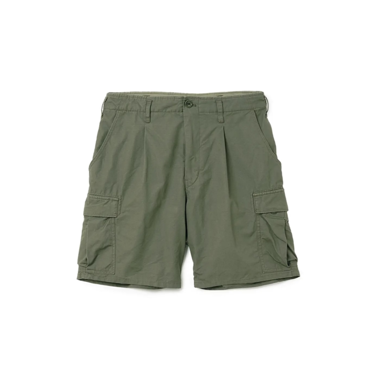 nonnative / HIKER EASY SHORTS NYLON RIPSTOP PIGMENT DYE (Gray)