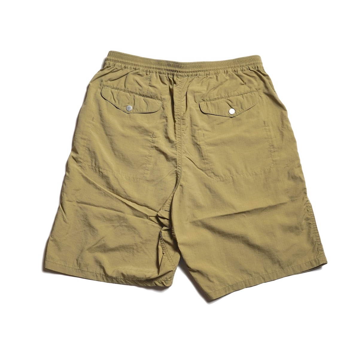 N　英語・生物 nonnative / HIKER EASY SHORTS NYLON RIPSTOP PIGMENT DYE (Beige)