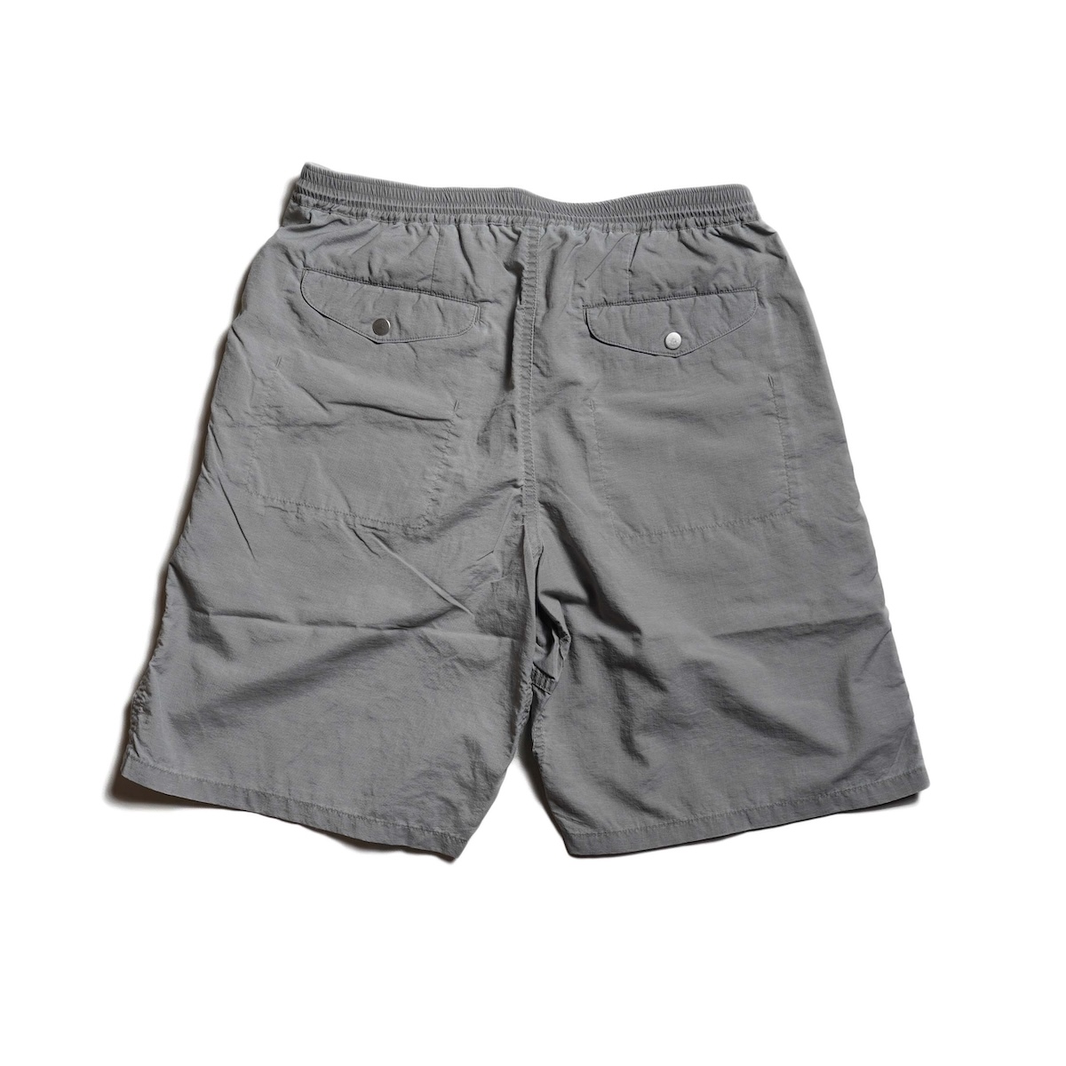 nonnative / HIKER EASY SHORTS NYLON RIPSTOP PIGMENT DYE (Gray)